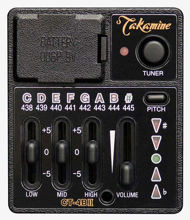 Takamine CT4B-II Pro Series Acoustic Guitar Preamp System (Preamp only)