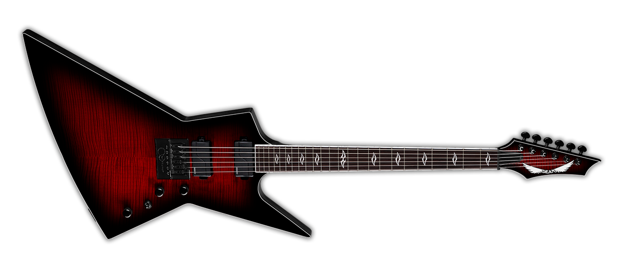 Dean Guitars Zero Select Evertune Fluence Black Cherry Burst