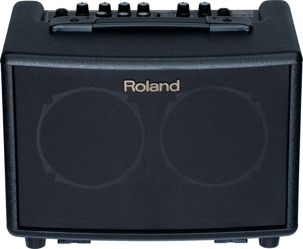 ROLAND AC-33 Acoustic Chorus Guitar Amp BLACK