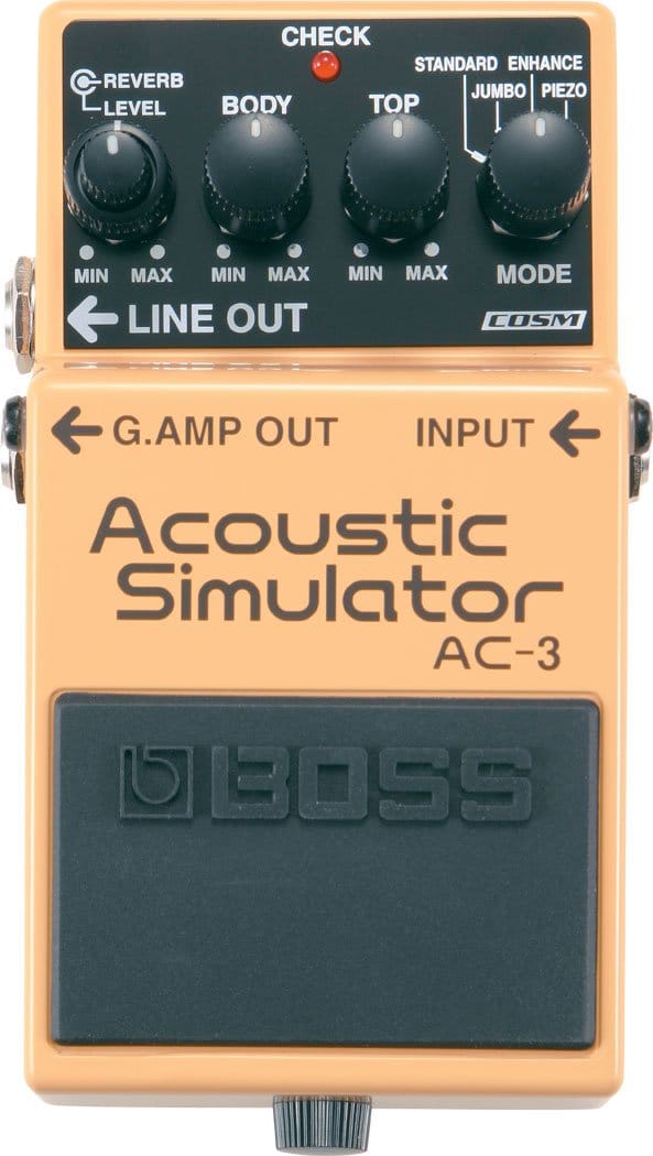 BOSS AC-3 Acoustic Simulator Compact Pedal