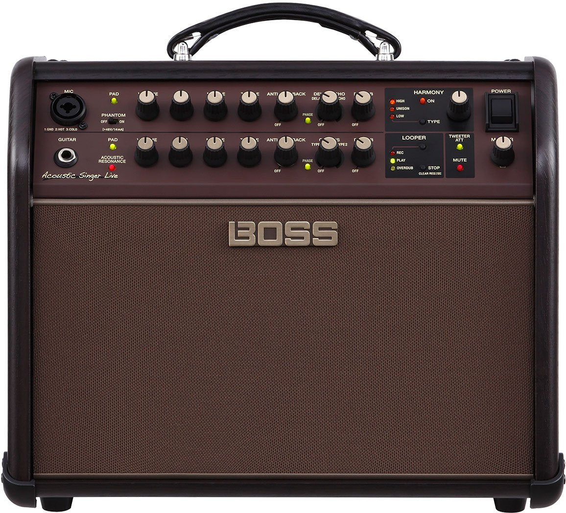 BOSS Acoustic Singer Live Guitar Amplifier w/Looper & Harmony