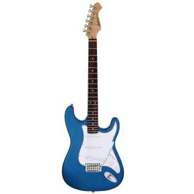 Aria STG-003 Series Electric Guitar in Metallic Blue