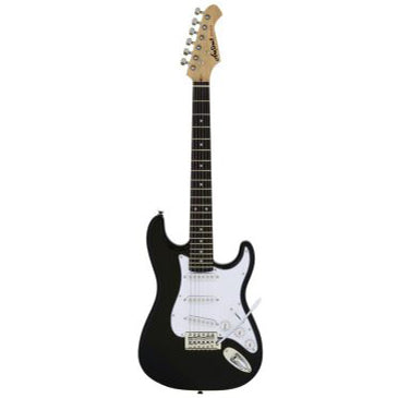 Aria STG-MINI Series 3/4 Size Electric Guitar in Black