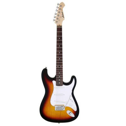 Aria STG-003 Series Electric Guitar in 3-Tone Sunburst