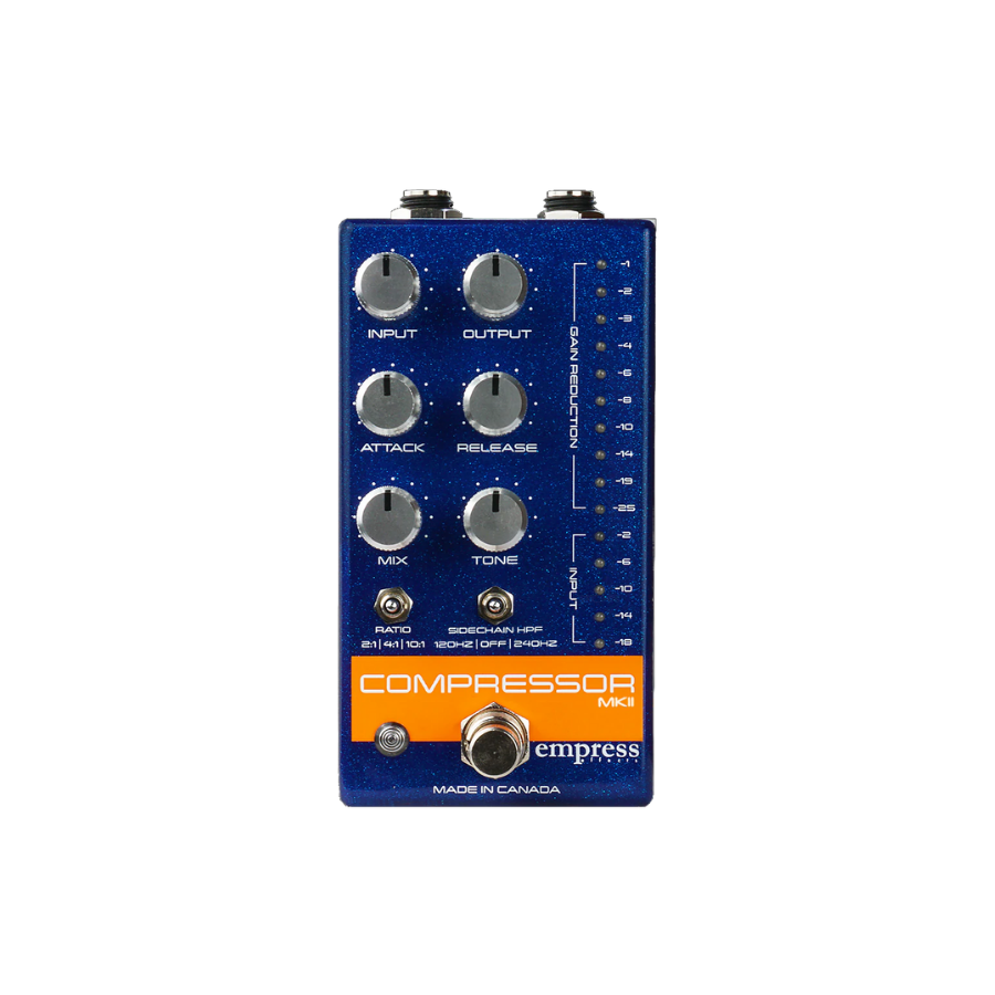 Empress Effects Compressor Guitar Pedal - Blue