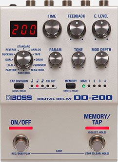 BOSS DD-200 Digital Delay 200 Series