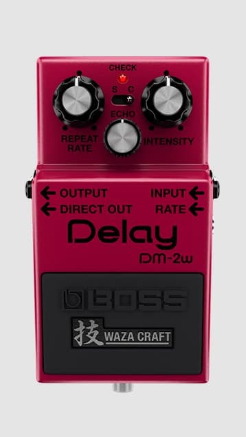 BOSS DM-2W Delay WAZA CRAFT Compact Pedal