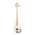 J&D Luthiers 4-String MM-Style Electric Bass Guitar (Vintage White)-JD-EM3-VWH