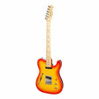 J&D Luthiers Flame Maple Thinline TE-Style Electric Guitar (Cherry Sunburst)-JD-TL3F-CSB