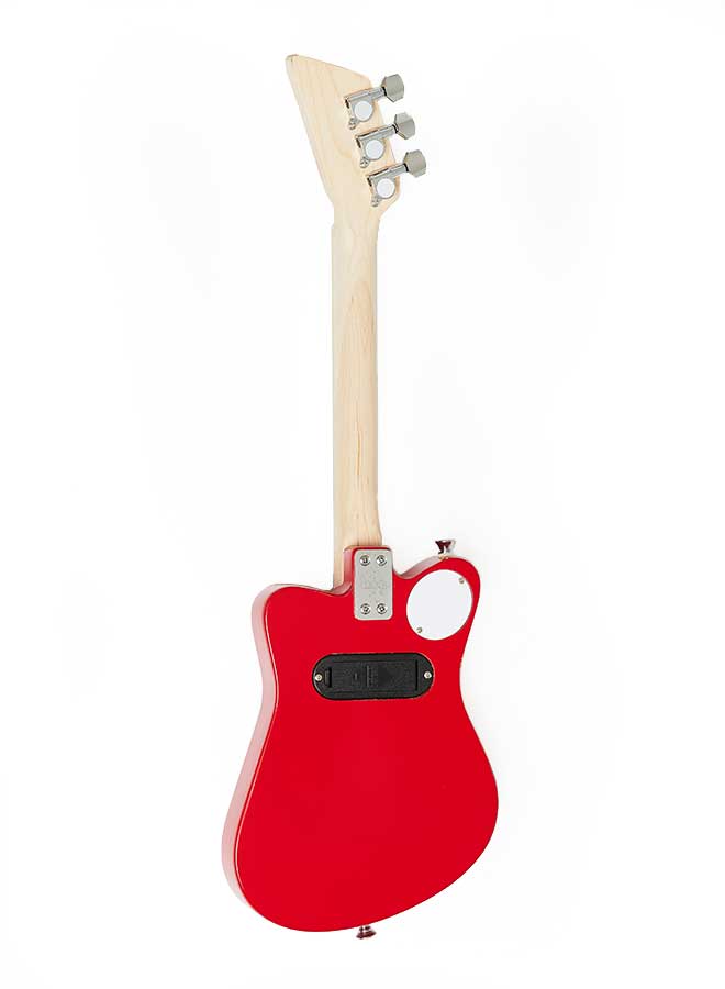 Loog Mini Electric Guitar in Red - Best 1st Guitar for Kids