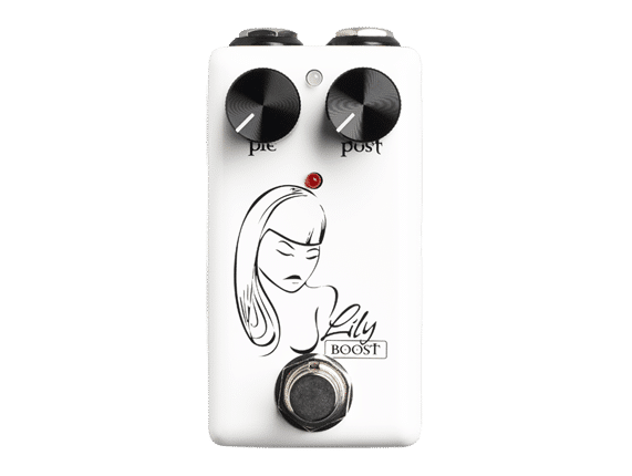 Red Witch Pedals Lily Boost Pedal