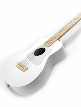 Loog Pro VI Acoustic Guitar in White - Best 1st Guitar for Kids