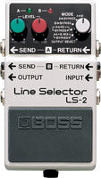 BOSS LS-2 Line Selector Compact Pedal