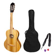 Martinez 3/4 Size Student Classical Guitar Pack with Built In Tuner (Jati-Teakwood)-MP-34T-JTK