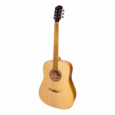 Martinez '41 Series' Dreadnought Acoustic Guitar (Spruce/Jati-Teakwood)-MD-41-SJ