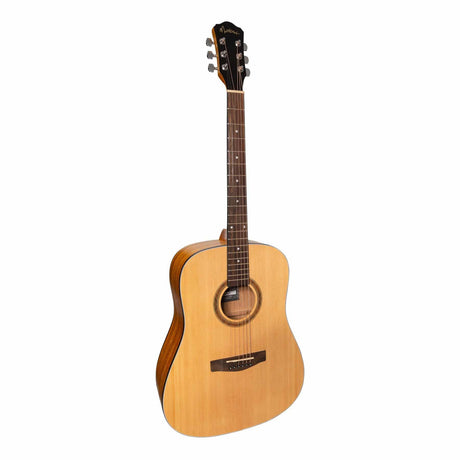 Martinez '41 Series' Left Handed Dreadnought Acoustic Guitar (Spruce/Koa)-MD-41L-SK