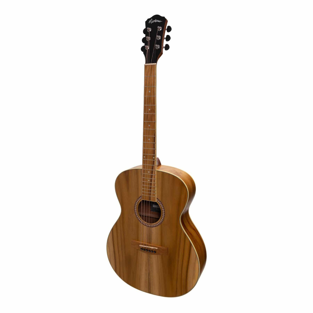 Martinez Acoustic-Electric Small Body Guitar (Jati-Teakwood)