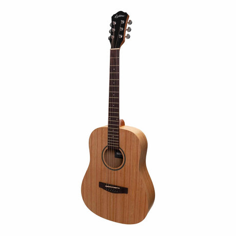 Martinez Acoustic Middy Traveller Guitar (Mindi-Wood)-MZ-MT2-MWD