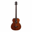 Martinez 'Natural Series' Solid Mahogany Top Acoustic-Electric Bass Guitar (Open Pore)-MNB-15S-MOP