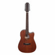 Martinez 'Natural Series' Mahogany Top 12-String Acoustic-Electric Dreadnought Cutaway Guitar (Open Pore)-MNDC-1512-MOP