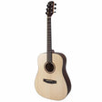 Martinez 'Natural Series' Spruce Top Acoustic Dreadnought Guitar (Open Pore)-MND-15-SOP