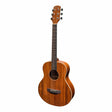 Martinez 'Southern Star Series' Koa Solid Top Acoustic-Electric TS-Mini Guitar (Natural Gloss)-MTT-8-NGL