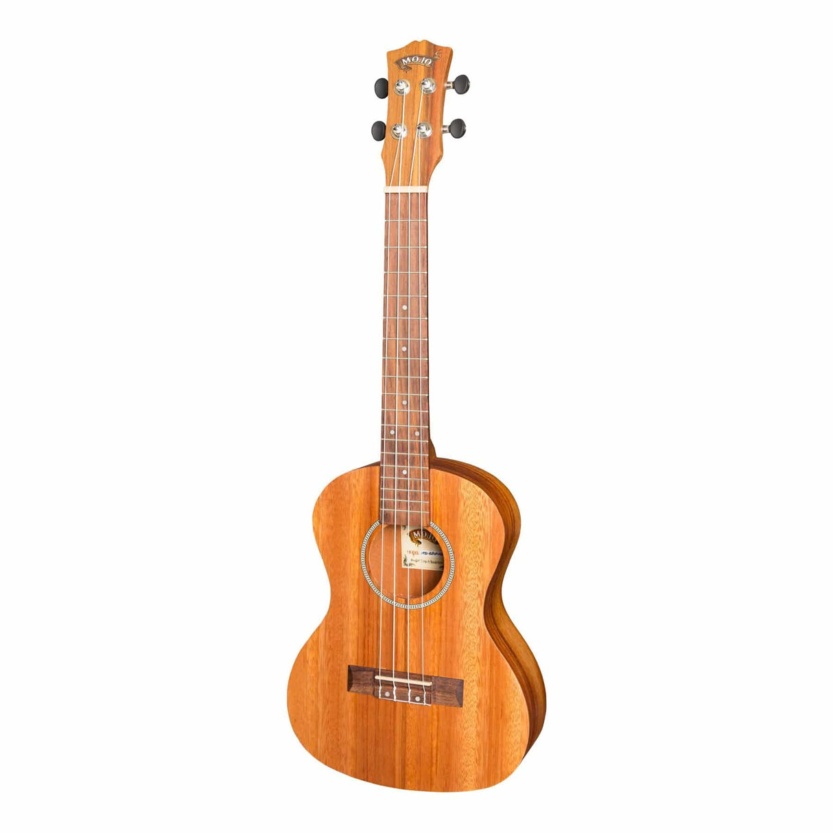 Mojo 'B80 Series' All Bubinga Electric Tenor Ukulele (Natural Satin)-MTU-B80P-NST