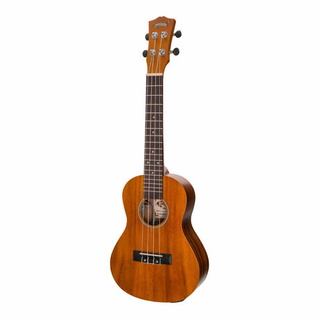 Mojo 'K20 Series' All Koa Electric Concert Ukulele with Built-in Tuner (Natural Satin)-MCU-K20ET-NST