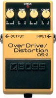 BOSS OS-2 Overdrive/Distortion Compact Pedal