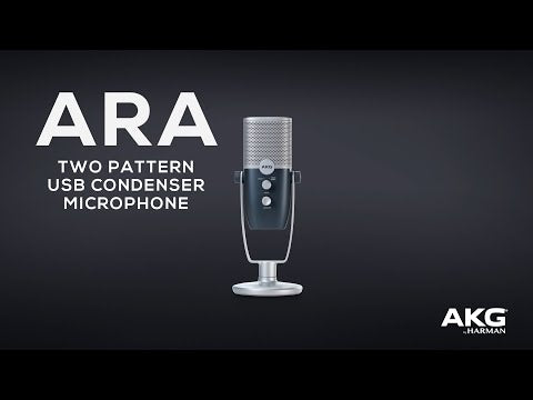 AKG Ara Professional Two-Pattern USB Condenser Microphone