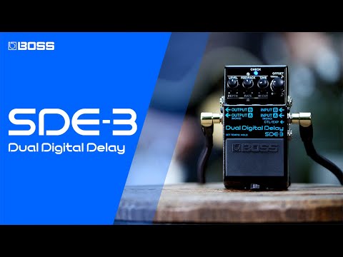 Boss SDE-3 Dual Digital Delay Pedal