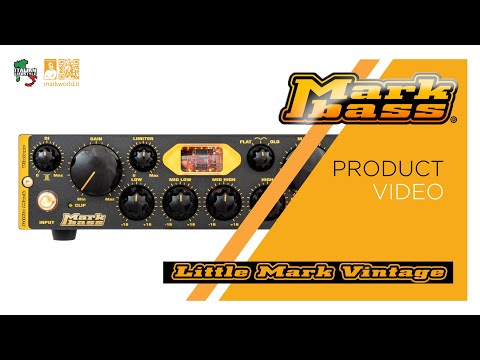 Markbass Vintage Tube Preamp for Bass Guitars