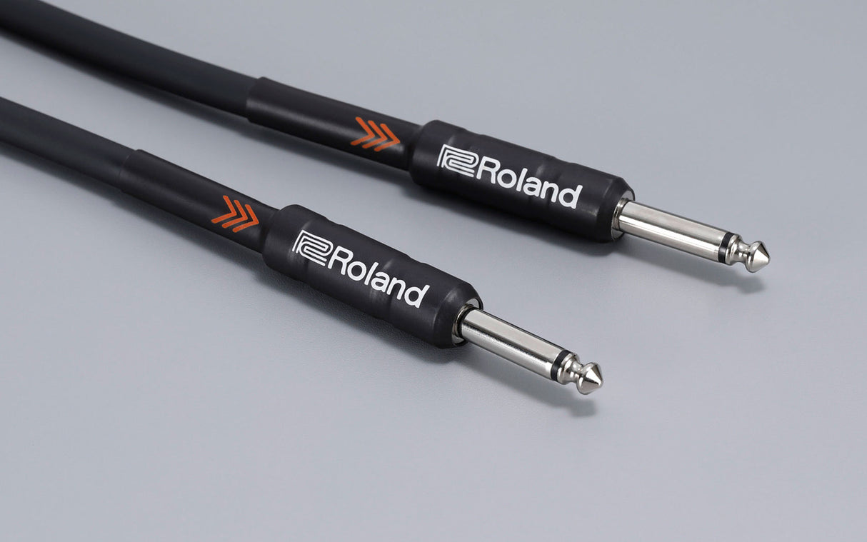 ROLAND RIC-B3 Instrument Cable 3ft SS BLACK SERIES