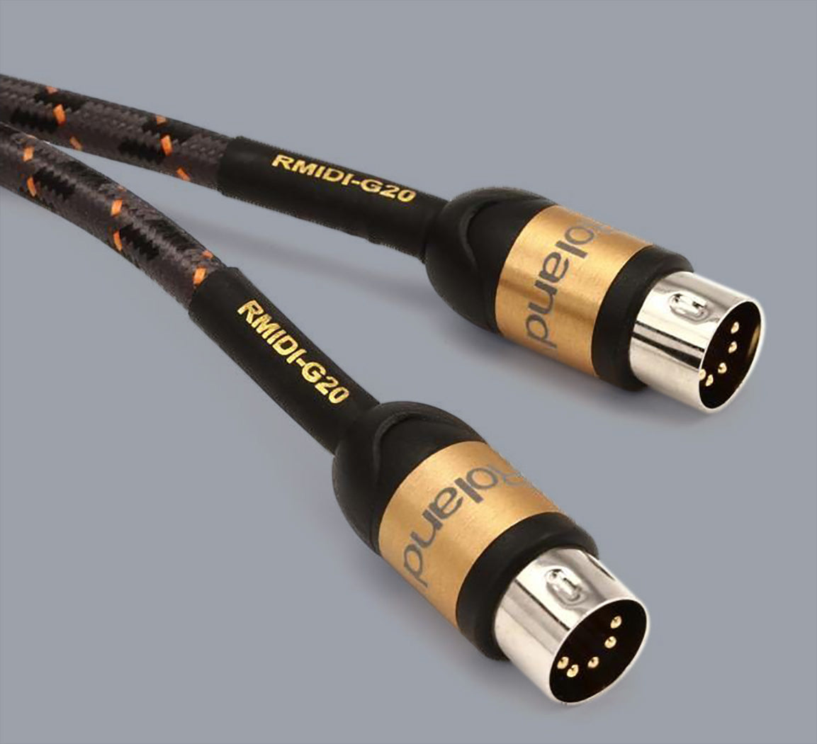 ROLAND RMIDI-G5 MIDI Cable 5ft GOLD SERIES