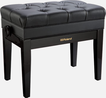 ROLAND RPB-500 Deluxe Piano Bench POLISHED EBONY