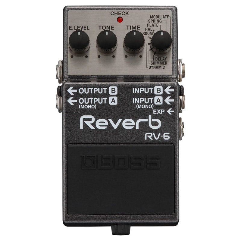 BOSS RV-6 Reverb Compact Pedal