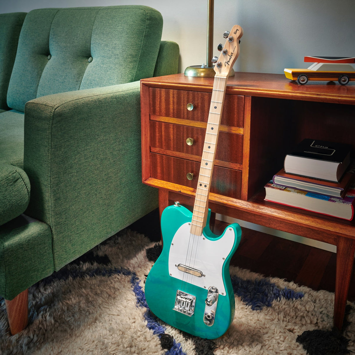 Fender X Loog Telecaster by Loog Pro Electric in Green