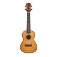 Tiki '22 Series' Spruce Solid Top Electric Concert Ukulele with Hard Case (Natural Gloss)-TSC-22P-NGL