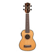 Tiki '22 Series' Spruce Solid Top Electric Soprano Ukulele with Hard Case (Natural Gloss)-TSS-22P-NGL