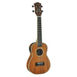 Tiki '5 Series' Mahogany Solid Top Electric Concert Ukulele with Hard Case (Natural Satin)-TMC-5P-NST