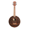 Tiki 'Tiki Man' Ukulele with Soft Case (Natural Satin)-TIKI MAN