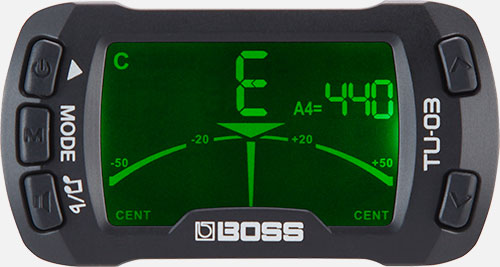 BOSS TU-03 Clip-On Metronome/Tuner