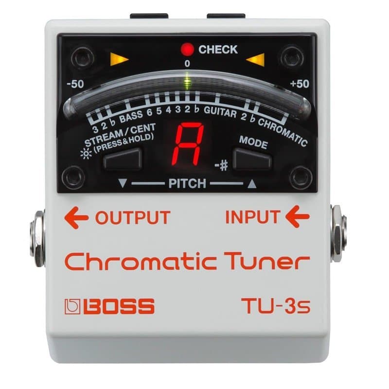 BOSS TU-3S Chromatic Pedalboard Tuner Compact Pedal