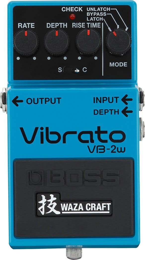 BOSS VB-2W Vibrato WAZA CRAFT Compact Pedal