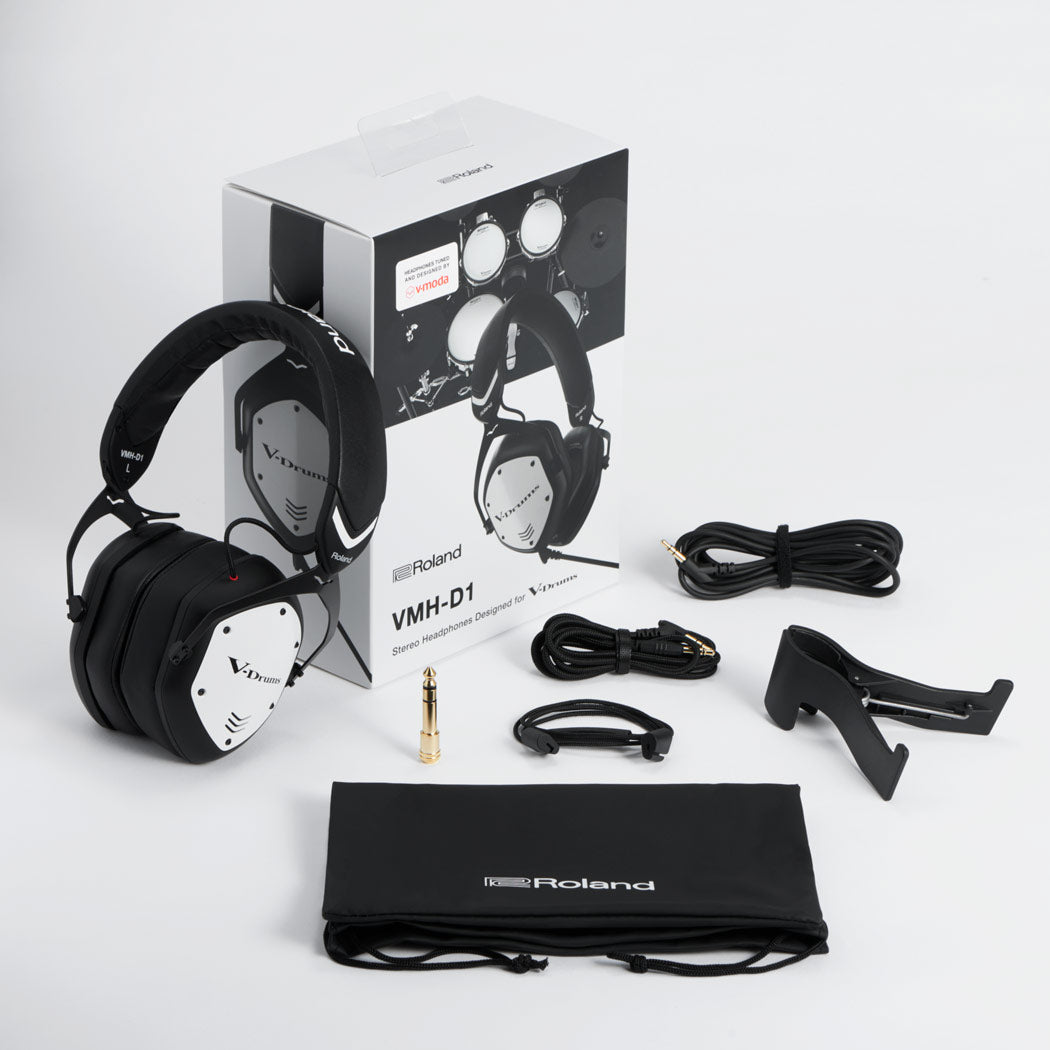 ROLAND VMH-D1 V-Drums Headphones by V-MODA