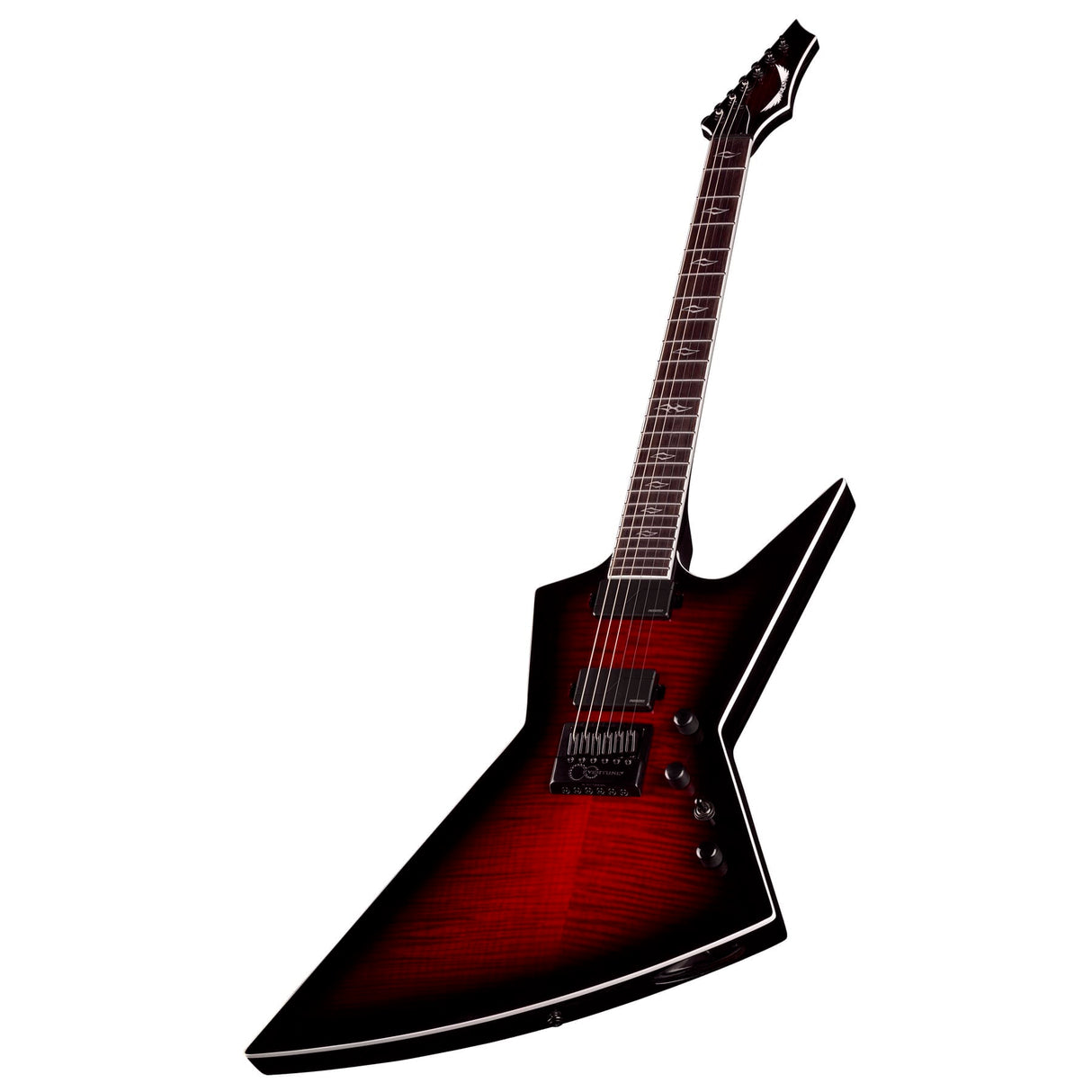 Dean Guitars Zero Select Evertune Fluence Black Cherry Burst