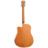 Tanglewood Reunion Pro Solid Australian Red Cedar Top Dreadnought Cutaway Electric Guitar