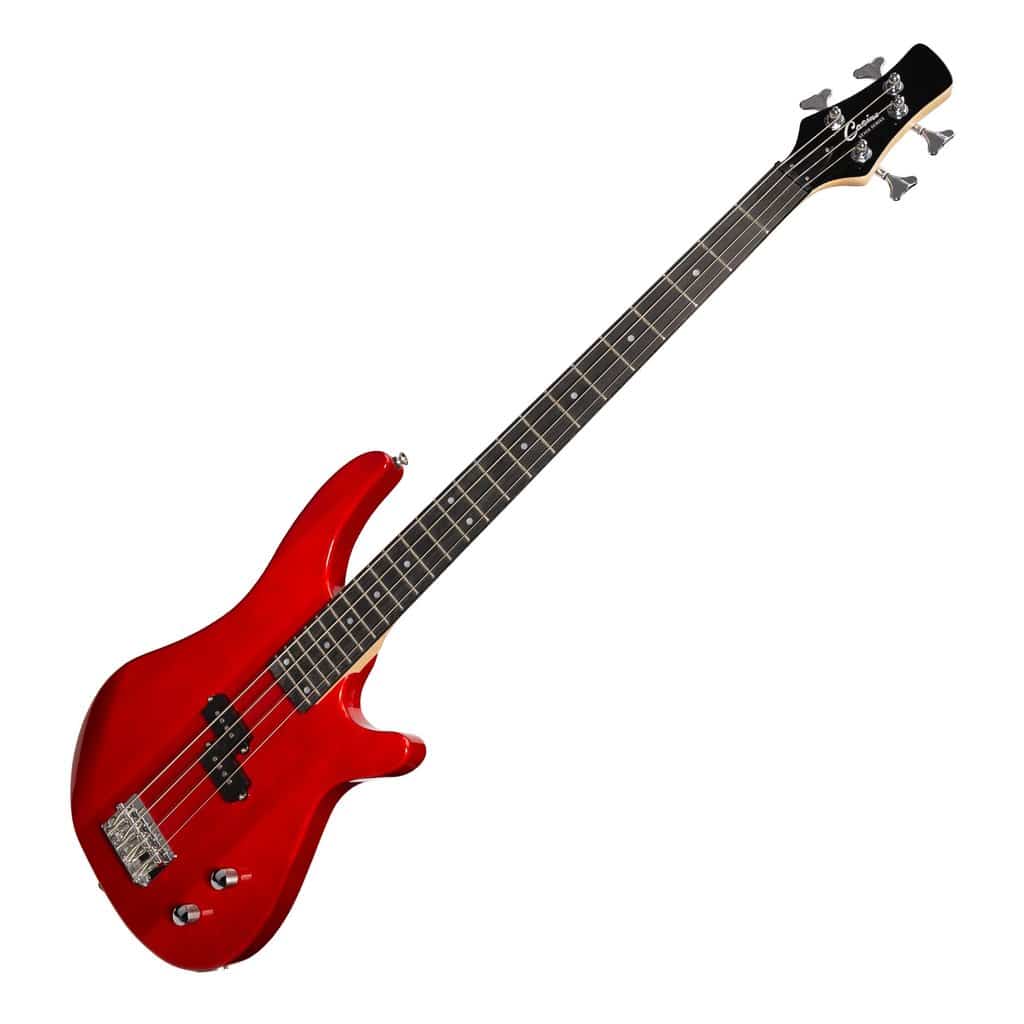 Casino '24 Series' Tune-Style Electric Bass Guitar Set in Transparent Wine  Red - Music Specialists - Music Shop Australia